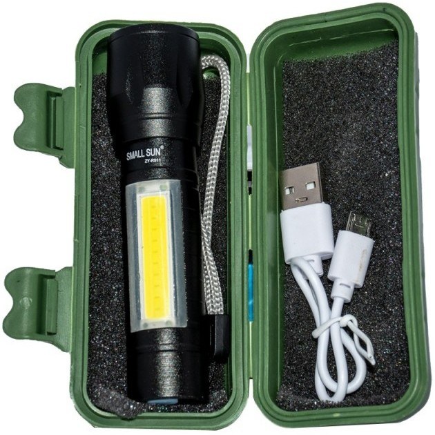 چراغ قوه اسمال سان مدل ZY-R911 نوع دستی با نور مهتابی
