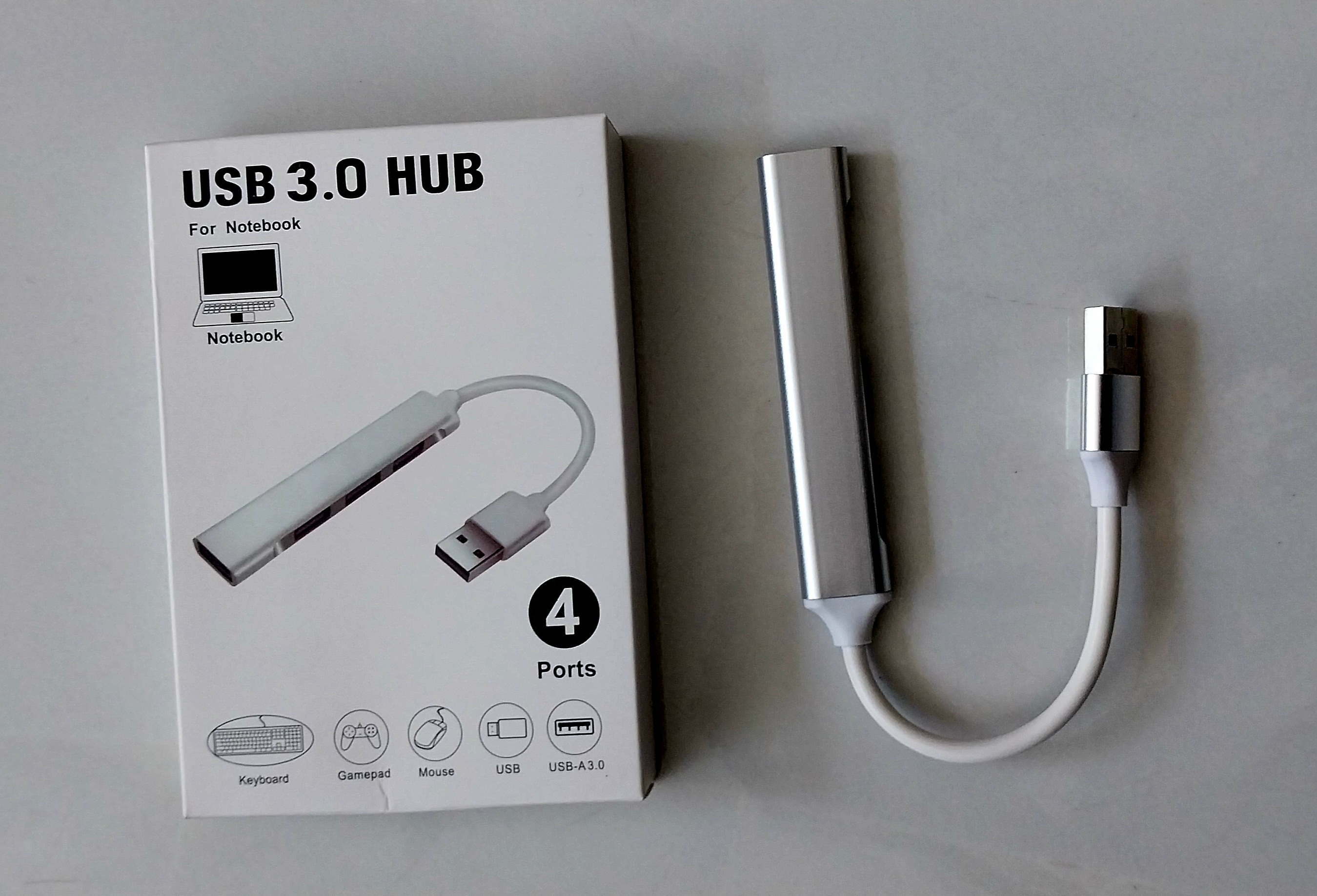 هاب USB فلزی ۴ تایی