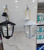 چراغ آویز فلزی حیاط باغ