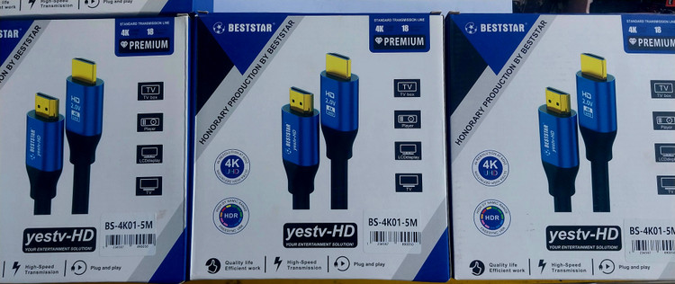 کابل اچ دی ام آی ۵ متری 4k HDMI