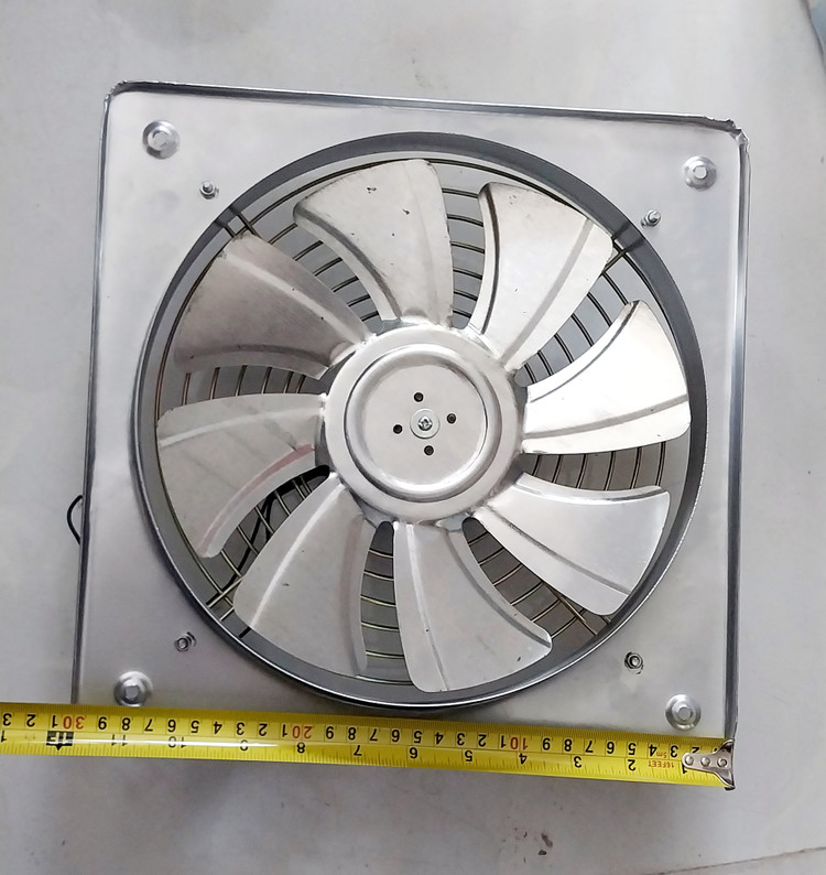 هواکش خانگی فلزی 25cm خزر فن مدلABB