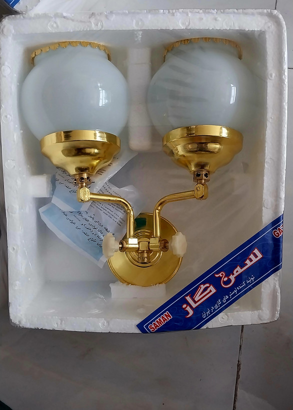 روشنایی گازی دو قلو حبابی
